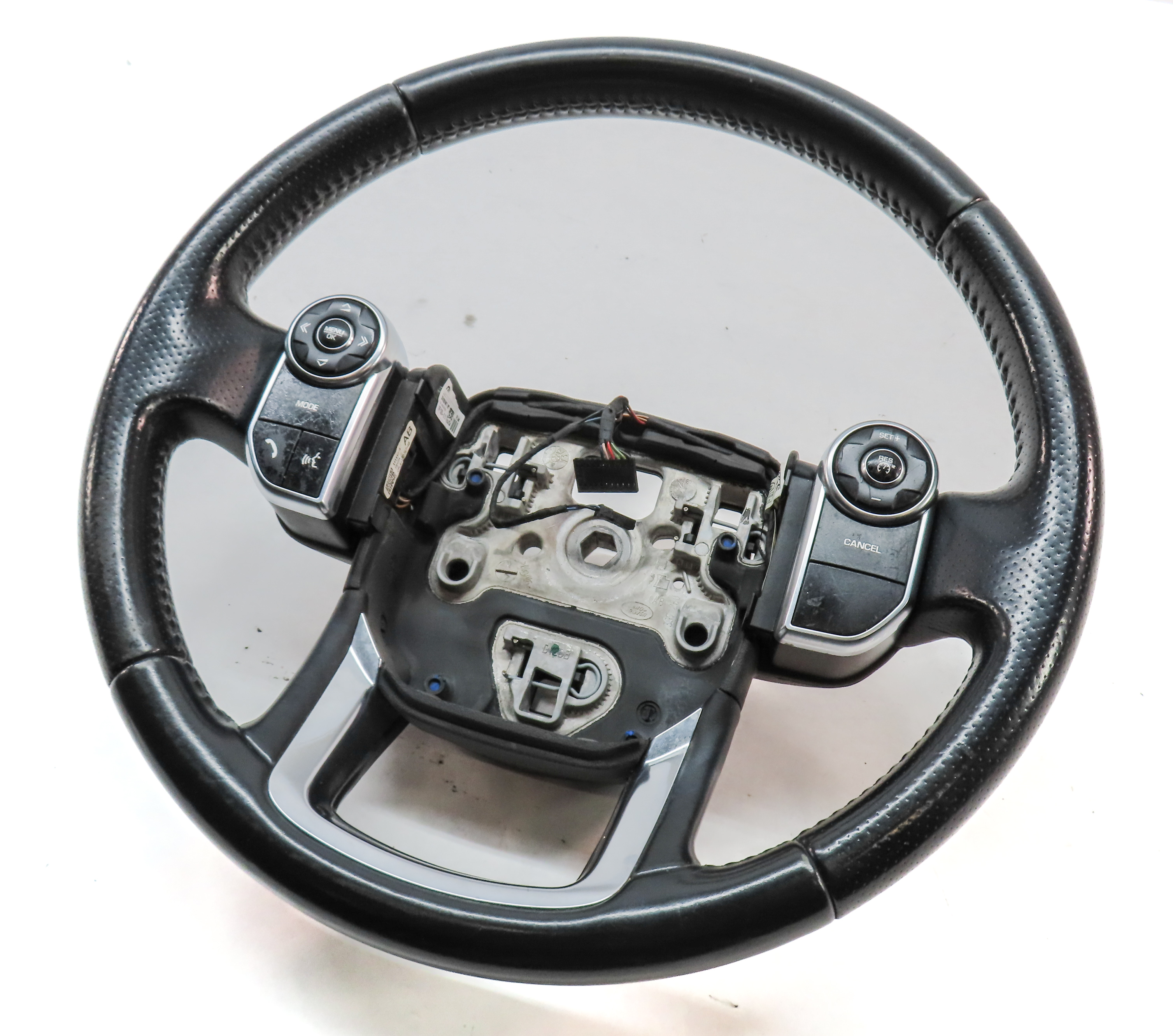 2014-2019 RANGE ROVER SPORT STEERING WHEEL w/SWITCHES (BLACK) — exact item pictured